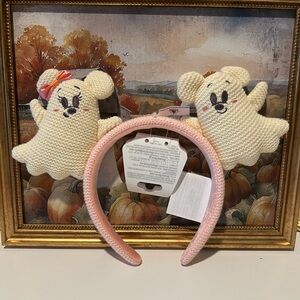 Disney Mickey Ghost Pink Headband